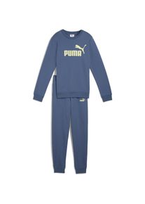 Puma, Jungen, Laufjacke, ESS No.1 Logo Crew Sweat Suit FL B (164), Blau, 164