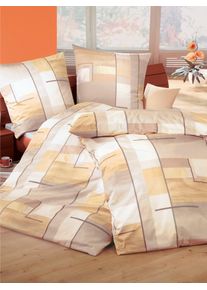 Biberna Bettwäsche 2 Stk. tlg. in beige, Größe B/L: 80 cm x 40 cm