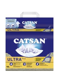 CATSAN Ultra Plus (Biologisch abbaubar, Neutralisierend, Klumpend, 10.30 kg), Katzenstreu