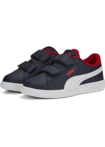 Puma, Mädchen, Sneakers, Smash 3.0 L V PS, Blau, (34)