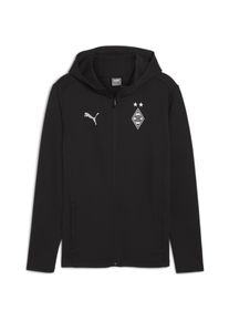 Puma, Herren, Laufjacke, BMG Casuals Hooded Jkt (L), Schwarz, L