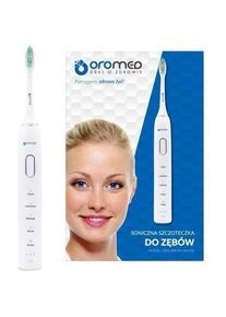 Oromed, Elektrische Zahnbürste, BRUSH WHITE electric toothbrush Adult Sonic toothbrush (Schallzahnbürste)