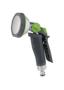 Magni, Gartenbrause, GEKA plus Bewässerungsbrause 1S, mit 1 verschiedenen Sprühbildern, mit Softgrip, Brausekopf aus Alum