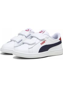 Puma, Mädchen, Sneakers, Smash 3.0 L V PS, Blau, (32)