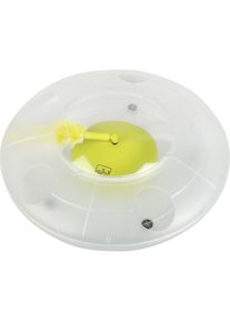 EBI Interactive toy, 25x25x8 cm, weiss (Beschäftigungsspielzeug Katze), Katzenspielzeug