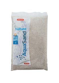 Zolux Aquasand Nature feinkörniger Quarz 12 kg (Dekoration, sonstige Gegenstände), Aquarium Dekoration