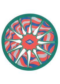 Frisbee - lietajúci tanier SCHILDKROT Neoprene Disc - červený