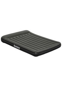 Bestway Luftbett Tritech Queen 67930 , Schwarz, Dunkelgrau , Kunststoff , 152x30x203 cm , RoHS, SGS-geprüft , integrierte elektrische Pumpe,