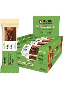 MaxiNutrition Vegan Creamy Core Bar, 12 x 45 g Riegel, Chocolate Fudge