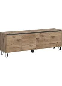 Lowboard Balton ca. 184x64x40 cm Eiche dunkel