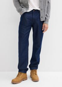 Jean ample 100% coton droit - bleu - taille 32 avec coton - bonprix