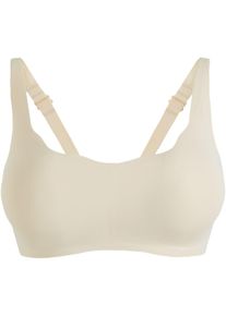 Soutien-gorge moul&eacute; sans armatures Feel Comfort &agrave; d&eacute;coupes laser - beige - taille 46/48 (L) - bonprix