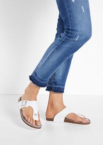 Mules entredoigt - blanc - taille 38 - Vegan - bonprix