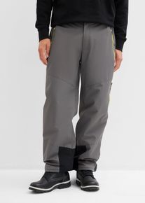 Pantalon thermique déperlant regular - gris - taille 42 - bonprix