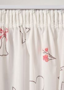 Voilage &agrave; motif de No&euml;l (1 pce) - blanc - taille 225x135 cm - bonprix