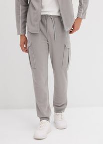 Pantalon cargo en polaire regular - gris - taille 50/52 (XL) - polaire - bonprix