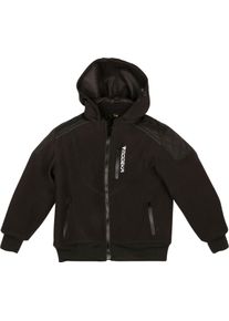 Modeka Clarke, niños con sudadera con cremallera a prueba de agu , color: Negro , tamaño: 164