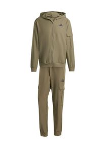 adidas Sportswear Tr&eacute;ningov&yacute; komplet 'Cargo' Muži olivov&aacute; / čierna S