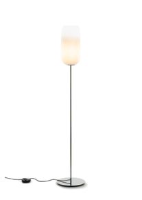 Artemide Gople Stehleuchte Aluminium, 1-flammig