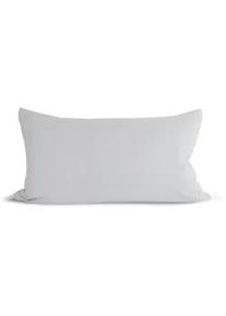 Irisette Kopfpolsterbezug , Grau , Textil , Uni , rechteckig , 40x80 cm , angenehm wärmend, atmungsaktiv, bügelfrei, hautfreundlich, pflegeleicht , Heimtextilien, Bezüge, Polsterbezüge