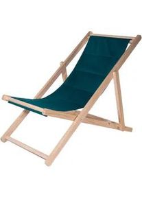 Liege Matala , Dunkelblau , Holz , 59x106x106 cm , Gartenmöbel, Gartenliegen