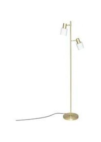 Atmosphera Createur d ́interieur Stehleuchte Tais 143 cm , Goldfarben , Metall , E14 , 23x143x28.5 cm , Lampen & Leuchten, Innenbeleuchtung, Stehlampen, Stehlampen