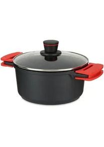 Kinvara Topf Molten Ø 25 cm mit Deckel , Schwarz , Metall , Kochen, Töpfe, Diverse Spezialtöpfe