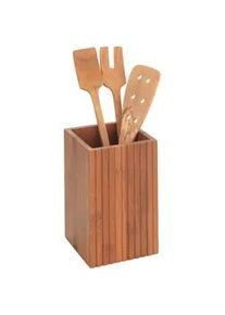 Küchenständer Bambus Mera , Braun , Naturmaterialen , 11x18x11 cm , Kochen, Küchenhelfer, Sonstige Küchenhelfer