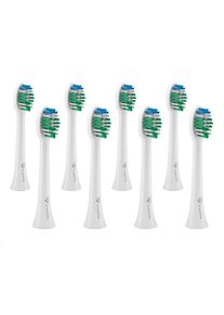 TRUELIFE SonicBrush Compact Heads White Standard 8 Pack