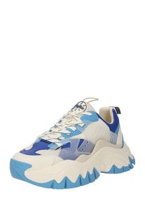 Buffalo Trampki niskie dla kobiet niebieski / biały Rozmiar 40