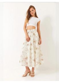 Bianco Lucci Jupe Femme blanc taille L