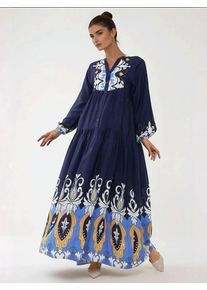 Hiccup Robe-chemise Femme bleu taille 36