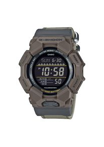 Casio G-SHOCK , Chronograph Quarzuhr, Armbanduhr, Herrenuhr, digital, automatischer Kalender , braun , Markanter Chronograph