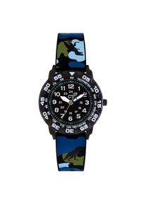 Cool Time , Jungen , Quarzuhr »The Cool Dino Camouflage« Armbanduhr, Silikonarmband, Kinderuhr, Junge, analog , schwarz, hellblau, blau, khaki ,...