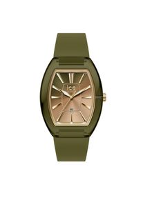 Ice Watch ice-watch, Damen, Quarzuhr &raquo;ICE boliday - Dome - Small - 3H + Date&laquo; Armbanduhr, Damenuhr, analog, Datum, Silikonarmband, olivgr&uuml;n, olivgr&uuml;n, Schicke 