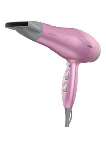 Grundig, Haartrockner &raquo;HD 6280&laquo; 2.200 W 1 Aufs&auml;tze, Ros&eacute; /Silber, Kunststoff, Metall, Stylingd&uuml;se erm&ouml;glicht pr&auml;zises Formen der Frisur