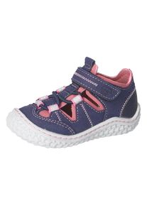 PEPINO by RICOSTA , Kinder , Barfußschuh »Jerry WMS: mittel« , Barfußschuh mit Gummizug u. Klett, Größenschablone zum Download , navy-rosa , 25 ,...