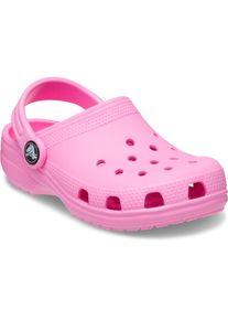 Crocs , Kinder , Clog »Classic Clog T« Badeschuh, Sandale, Sommerschuh mit Fersenriemchen , pink , 24 , 24 , Mit Jibbitz kombinierbar