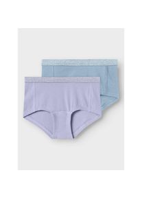 name it , Jugendliche , Hipster »NKFHIPSTER 2P NOOS« Packung, 2 Stk. tlg. , Purple Heather Pack:w/ Subdude Blue , 2 Stk. , 116 -2 Stk. , 116 ,...