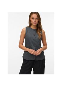 Véro Moda Vero Moda , Anzugweste »VMBERLIN SL WAISTCOAT NOOS« , Black Detail:HERRINGBONE , L , L , Modische Weste von Vero Moda
