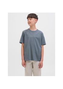 Jack & Jones Jack & Jones Junior, Herren, Rundhalsshirt &raquo;JJESTAR l&auml;ssig, weich, atmungsaktiv, stylisch&laquo; bedruckt, casual, relaxed fit, Rundhals, Stormy Weather, 