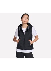 Skechers , Steppweste »PERFORMANCE ELITE HOODED VEST« , Schwarz , XS , XS , Steppweste von Skechers