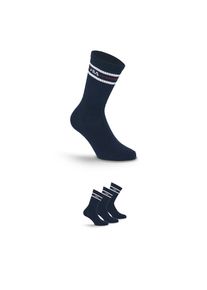 Fila , Socken »UNISEX LIFESTYLE PLAIN SOCKS« 3 Paar, 3 Paar tlg. mit Logo-Schriftzug , NAVY , 39-42 , 39-42 , Basicsocken von Fila