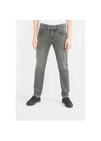 name it, Herren, Slim-fit-Jeans &raquo;NKMTHEO XSLIM SWE JEANS 3113-TH NOOS&laquo;, Medium Grey Denim Detail:WASHED, N-Gr, 158 -N-Gr, Medium Grey Denim 
