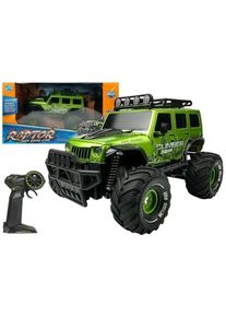 Lean Toys Auto R/C Jeep grün 2.4G