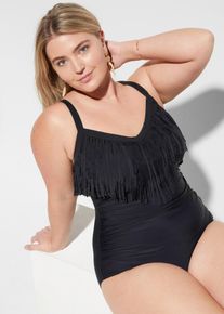 bonprix D&aacute;mska Plavky z recyklovan&eacute;ho polyamidu, čierna, 36