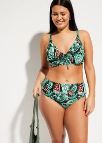 bonprix Mujer, Bikini reductor con aros (2 piezas), negro, 40 (95)