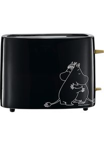 Moomin 19140003, Toaster, Schwarz