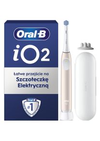 Oral-B, Elektrische Zahnbürste, Rosafarbene elektrische Zahnbürste der IO2-Serie