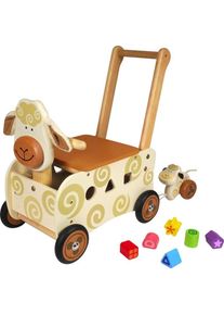 I'm Toy I'm Toy Schleife/Push Wagon Schafe